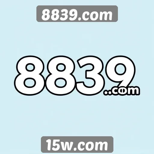 Experiência do usuário no site 8839.com